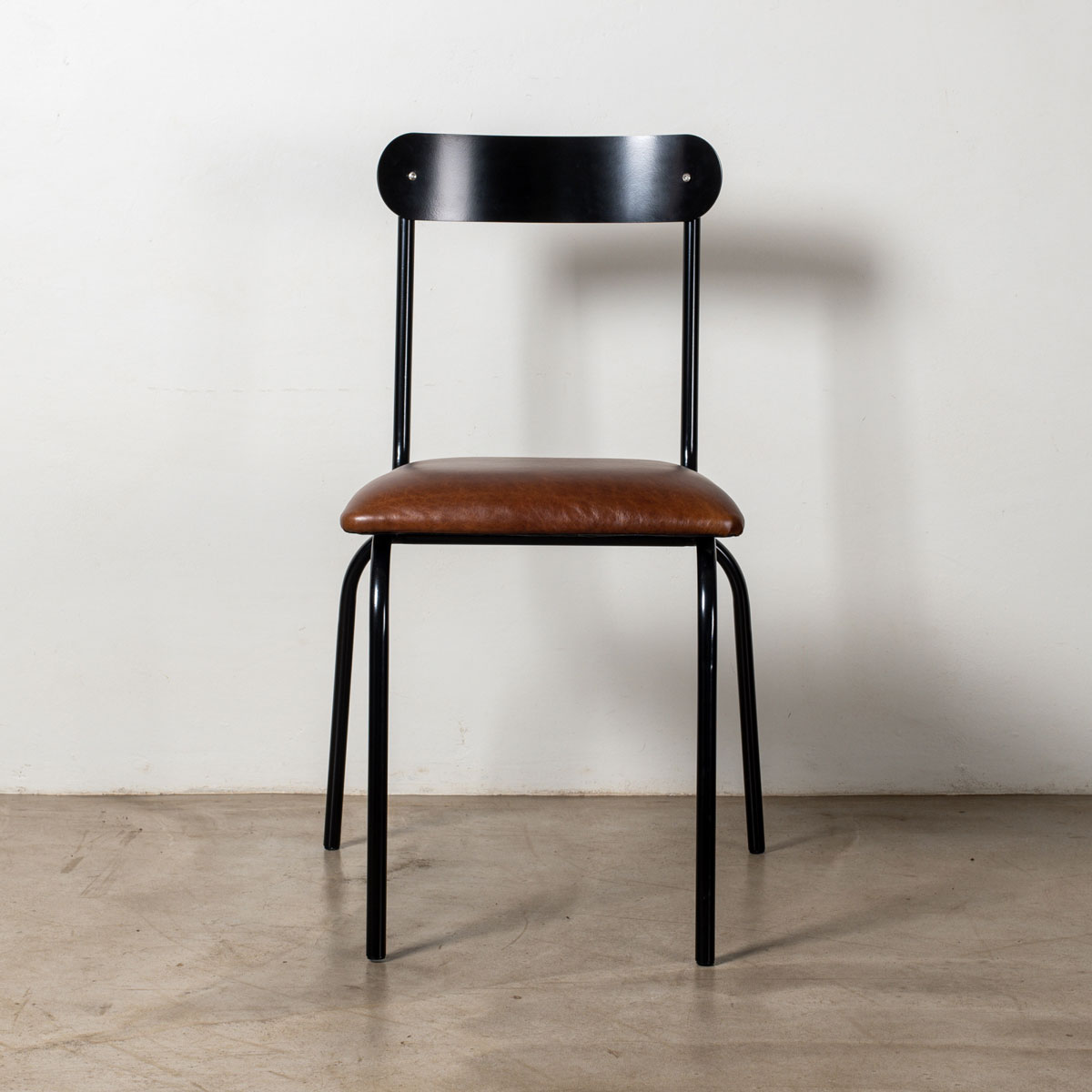The Skool Chair | Steel & Leather - Image 7