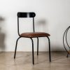 The Skool Chair | Steel & Leather