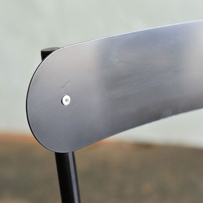 The Skool Chair | Steel & Leather - Image 15