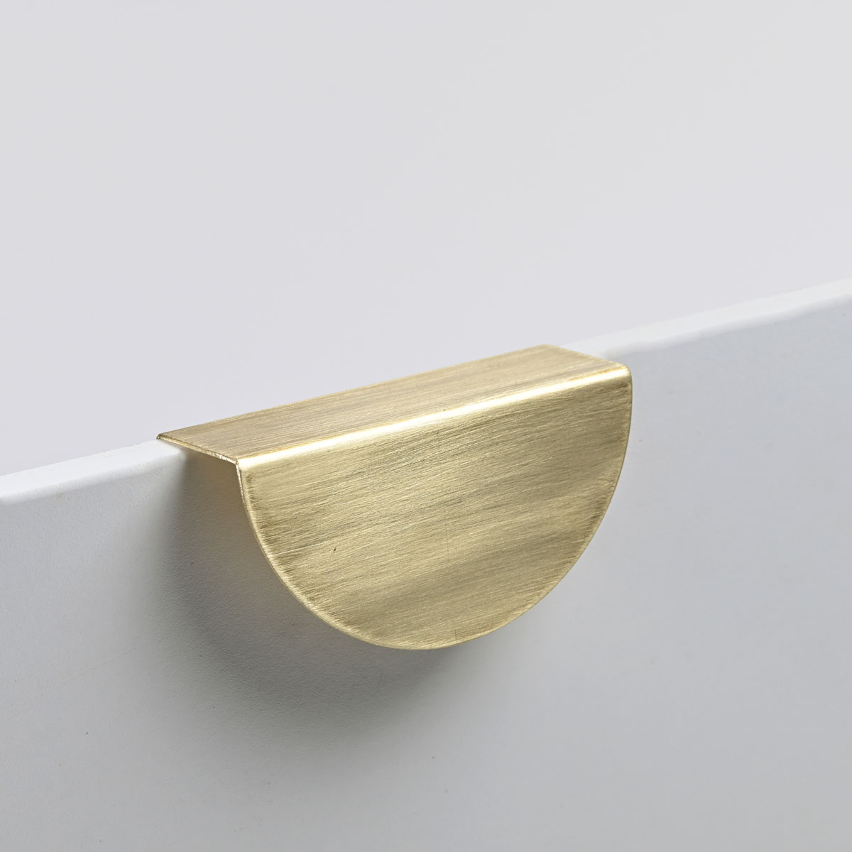 Large Luna Handle | Solid Brass | 120mm