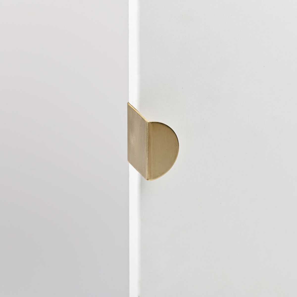 Mini Luna Handle | Solid Brass | 45mm - Image 2