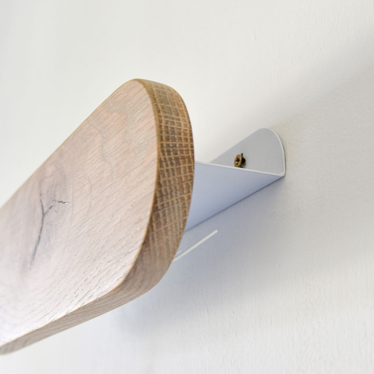 Pillola Key Hook & Shelf | Oak & Steel - Image 7