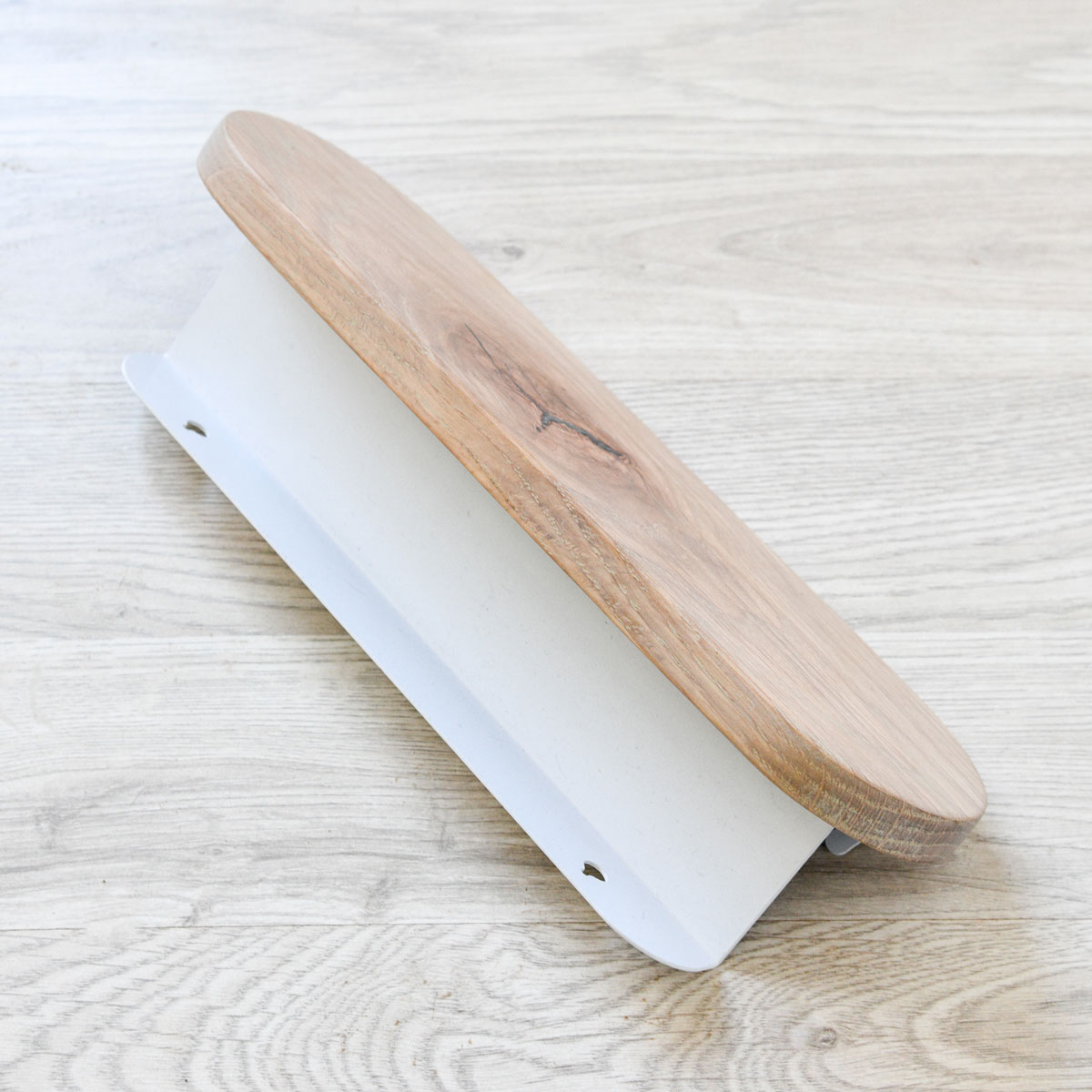 Pillola Key Hook & Shelf | Oak & Steel - Image 4